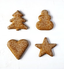 Christmas gingerbread cookies