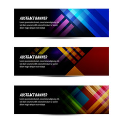 Set of abstract square banner background templates in vector format, for your promotional, campaign, web, etc as your need