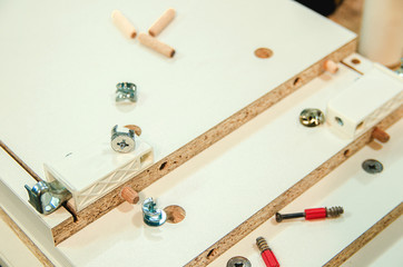 Assembling of furniture power tools