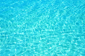 Tropical blue sea background