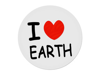 I love Earth