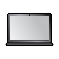 laptop computer icon image vector illustration design 