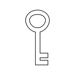 key vector illustration