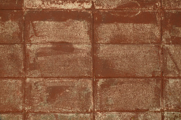 古いブロック塀