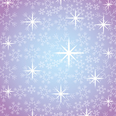 Naklejka na ściany i meble shining snow blur christmas snowflake decoration vector illustration