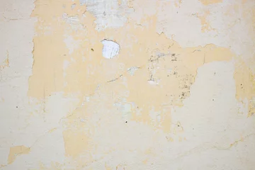 Photo sur Plexiglas Vieux mur texturé sale Fond de stuc rugueux jaune clair