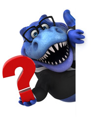 Fun Trex - 3D Illustration