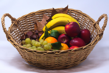 Cesta de frutas
