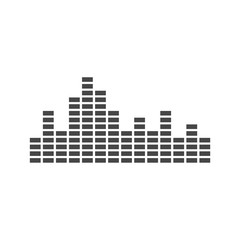 Fototapeta premium Audio wave icon 