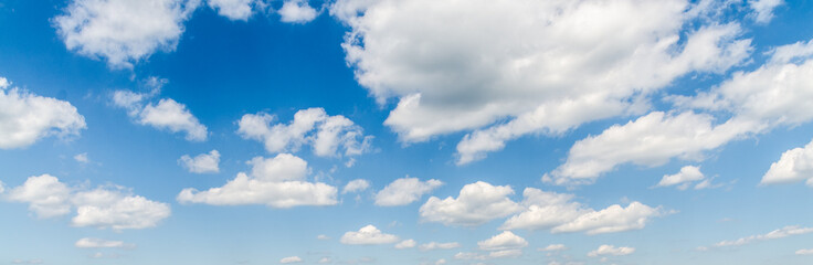 blue sky with clouds