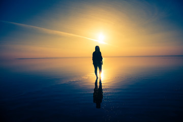 sunset and photo shoot in salt lake