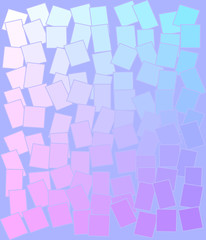 Fototapeta premium Purple background with chaotic rectangles