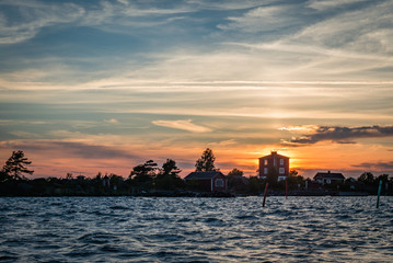 Naklejka premium Wescoast Sunset