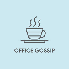 OFFICE GOSSIP CONCEPT