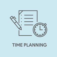 TIME PLANNING CONCEPT