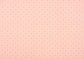 set of pink with white circles on pink