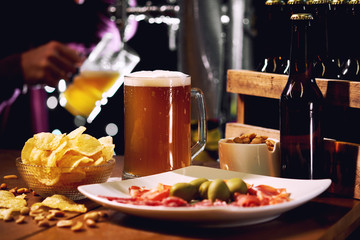 Beer party ingredients