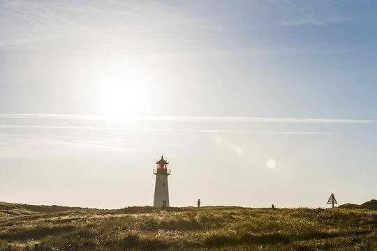 List West lighthouse, List, Ellenbogen, Sylt, Schleswig-Holstein, Germany