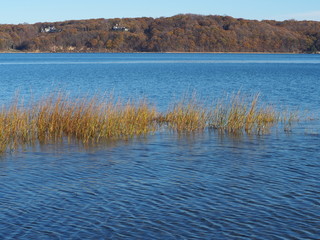 Long Island sound in the fall, NY
