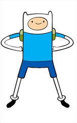 Cartoon boy Finn