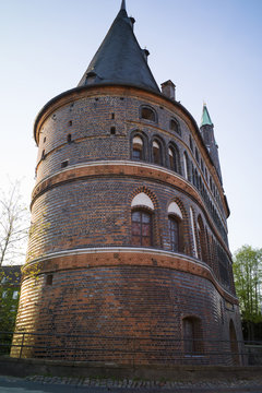 Holsten Gate, Lubeck, Schleswig-Holstein, Germany