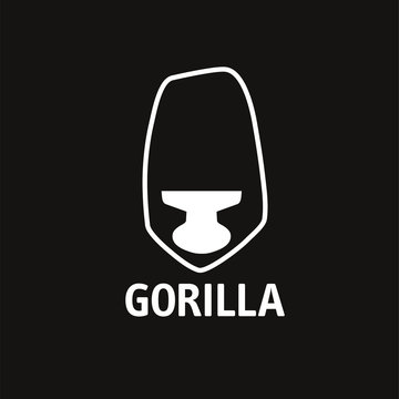 Gorilla Logo black