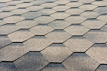 Shingle roof pattern for textured background