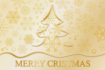 christmas background tree message merry christmas