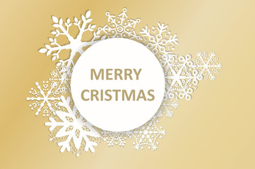 golden christmas background