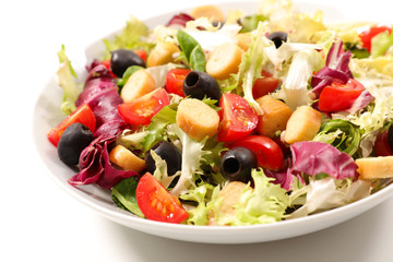 fresh vegetable salad
