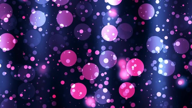 Circles pink background