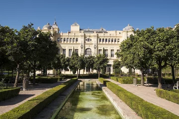 Deurstickers Ayuntamiento de Málaga. Andalucía. Spain. © rivolto