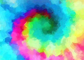 illustration pink purple tone color  paint like cluster of color drop background