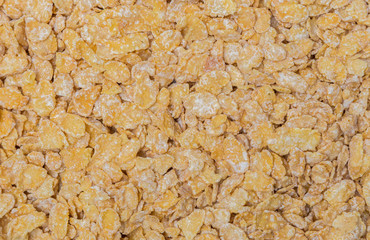 Cornflakes Makro Detail Hintergrund