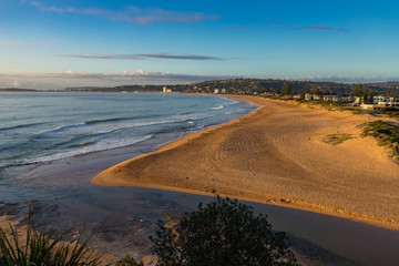 Surf beach along Sydney's northern suburbs.