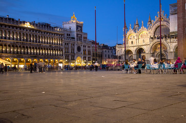 Naklejka premium Plac San Marco, Wenecja, Włochy