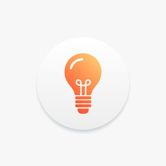 Light Bulb Idea Icon
