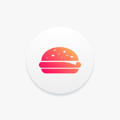 Hamburger Food Icon