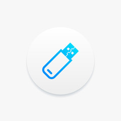 Memory Stick USB Icon