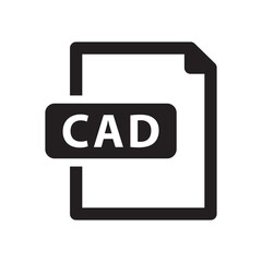CAD File Icon - obrazy, fototapety, plakaty