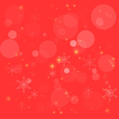 Abstract background. for Merry Christmas and white snow flakes.