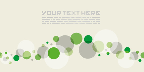 colorful circles banners.