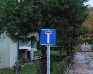 Dead end signboard