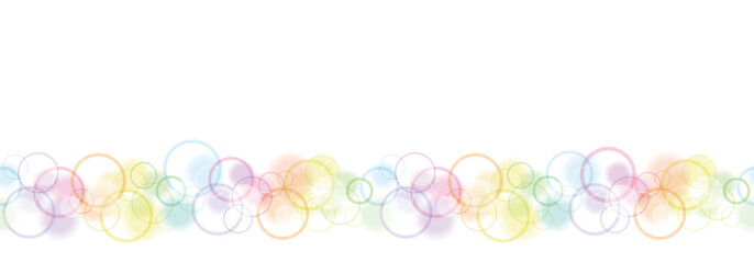 Rainbow background. Seamless pattern.Vector. 虹のパターン