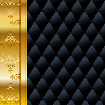 Premium vip background with golden elements