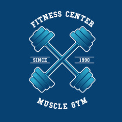 Gym logo, fitness logo