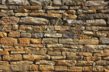 weathered old stone wall perfect to background