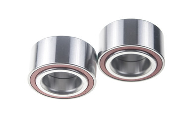 Two bearings on the white background.