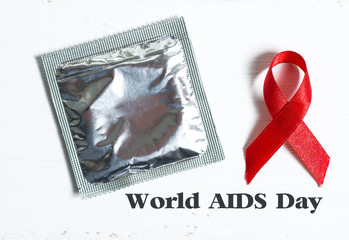 Red ribbon - World AIDS day 
