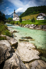 Fototapeta na wymiar Ramsau, Berchtesgaden